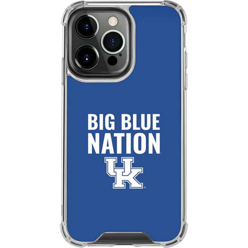University of Kentucky Big Blue Nation iPhone 16 Pro Clear Case